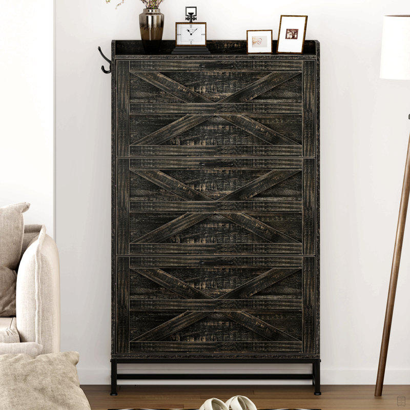 Shoe Cabinet, Entry Home Shoe Cabinet, Entrance Balcony Storage Cabinet, Large Capacity Shoe Rack