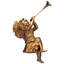 Figurine de fille trompette Anges de Saint-Pierre