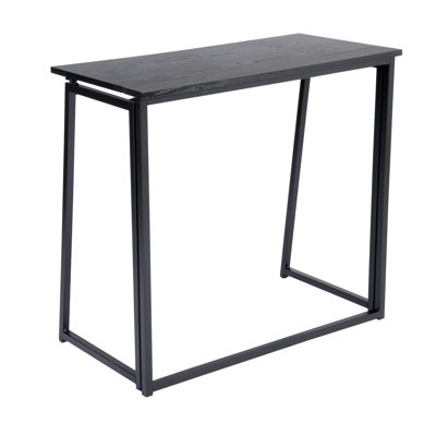 Bureau pliant, table d'ordinateur compacte, bureau d'étude compact pour bureau à domicile, 31,5 pouces, bureau simple