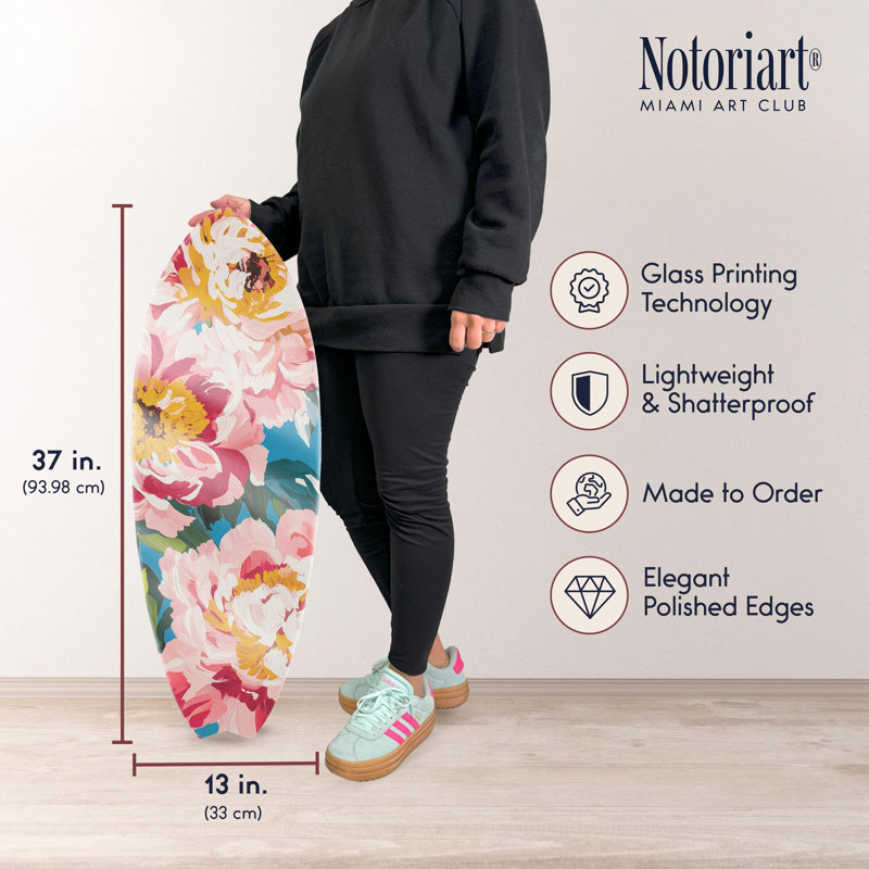 «Skimboard Song» par Notoriart, Rouge / vert / jaune