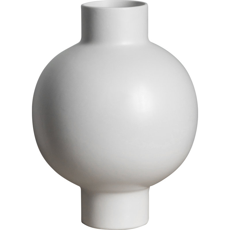 Lexi-Mai Handmade Ceramic Table Vase, White