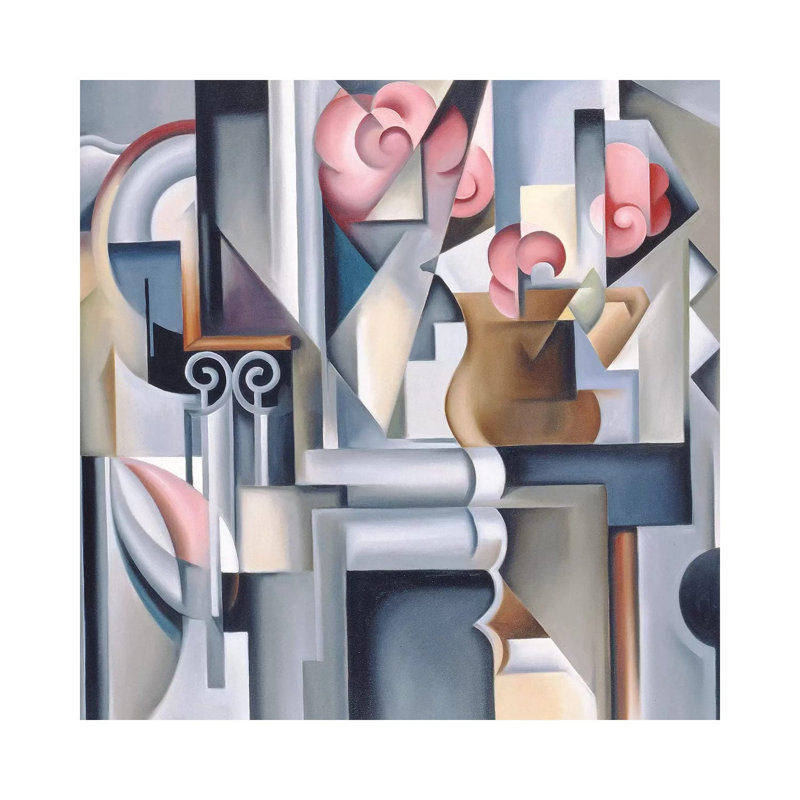 Still Life With Roses by Catherine Abel - Wrapped Canvas Print, 30.48 cm H x 30.48 cm W