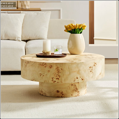 Table basse ronde Mid-Century