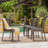 Causey Wicker Outdoor Stackable Dining Side Chairs-100483566