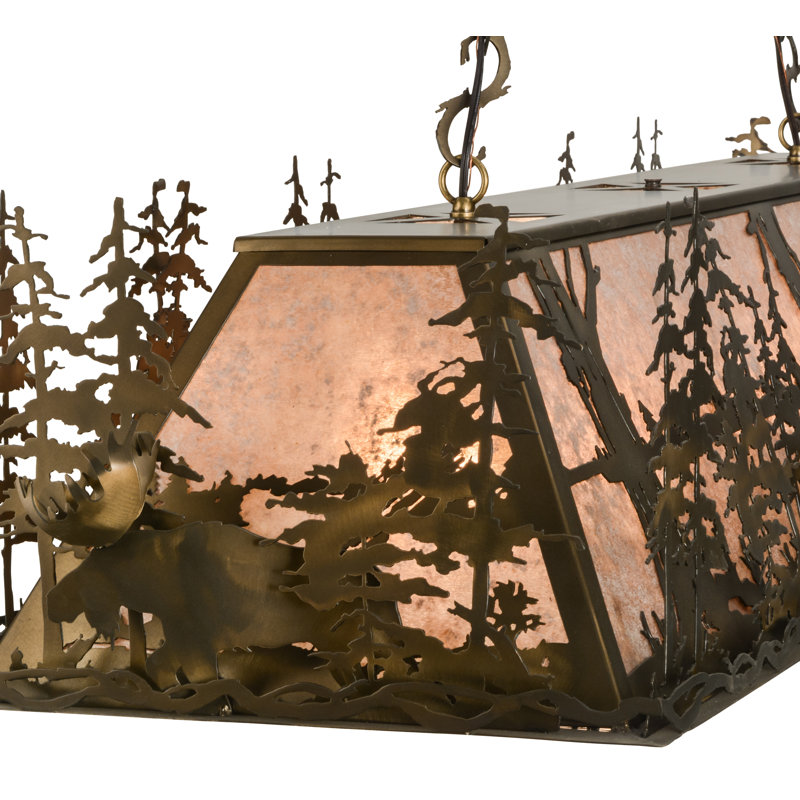 Moose At Dusk 12 - Light Pendant