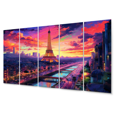 Traditional Cities & Countries Wall Decor on Metal