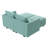 Manusite Convertible Modular Sectional Couch With Reversible Storage Chaise-780328987