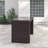 Larrissa Rectangular Glass Outdoor Bar Table