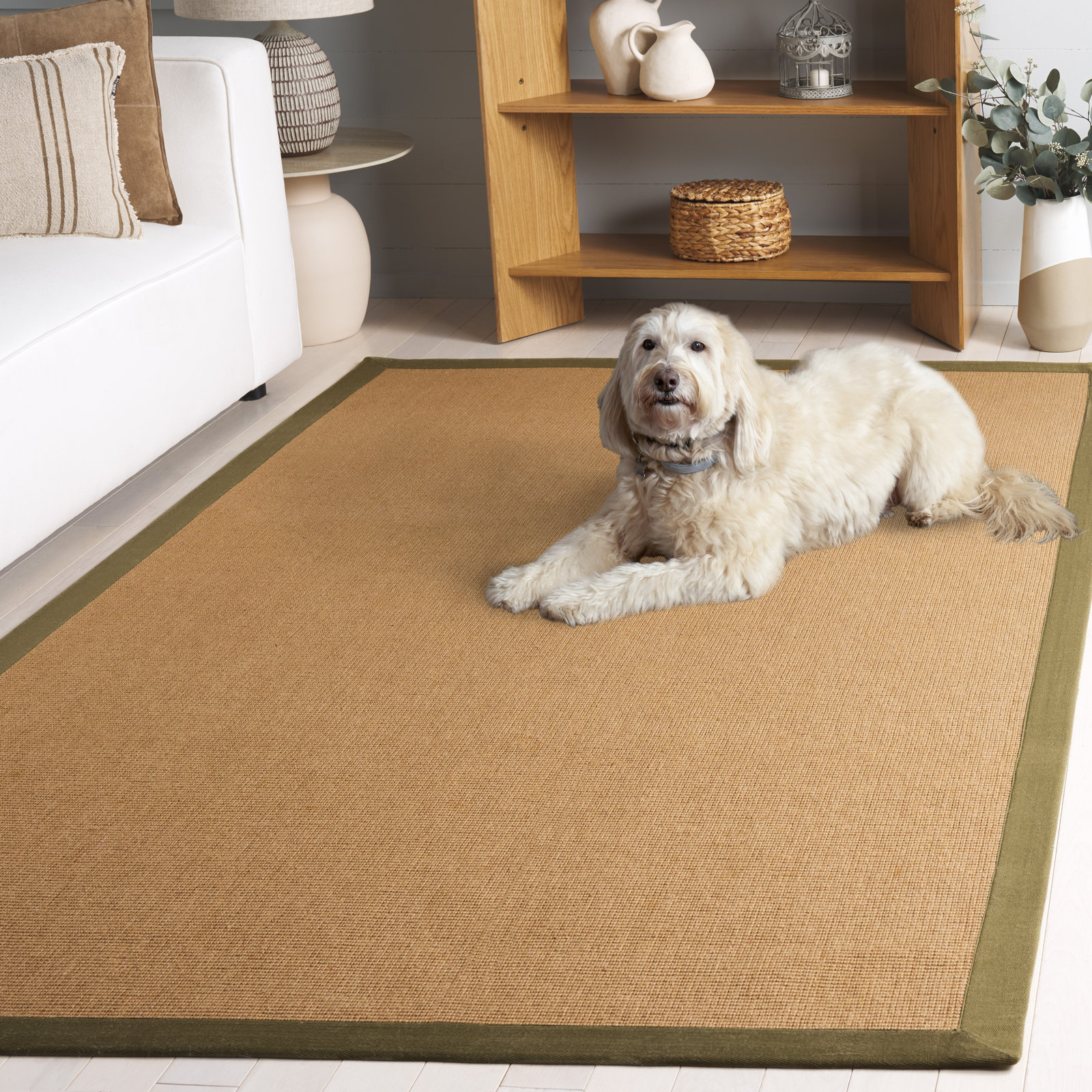 Flatweave Jute Rug, Rectangle 4' x 6'