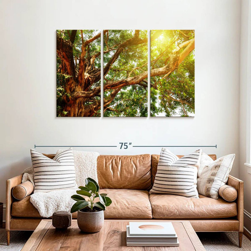 Arbre Bodhi géant Harnek, H 36 po x l 57 po