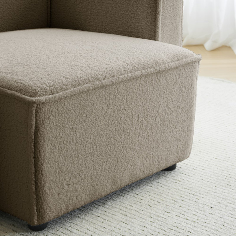 Ahmiah 4 Seater Sofa, Taupe