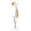 Solid Wood Freestanding 12 - Hook Coat Rack-88061332