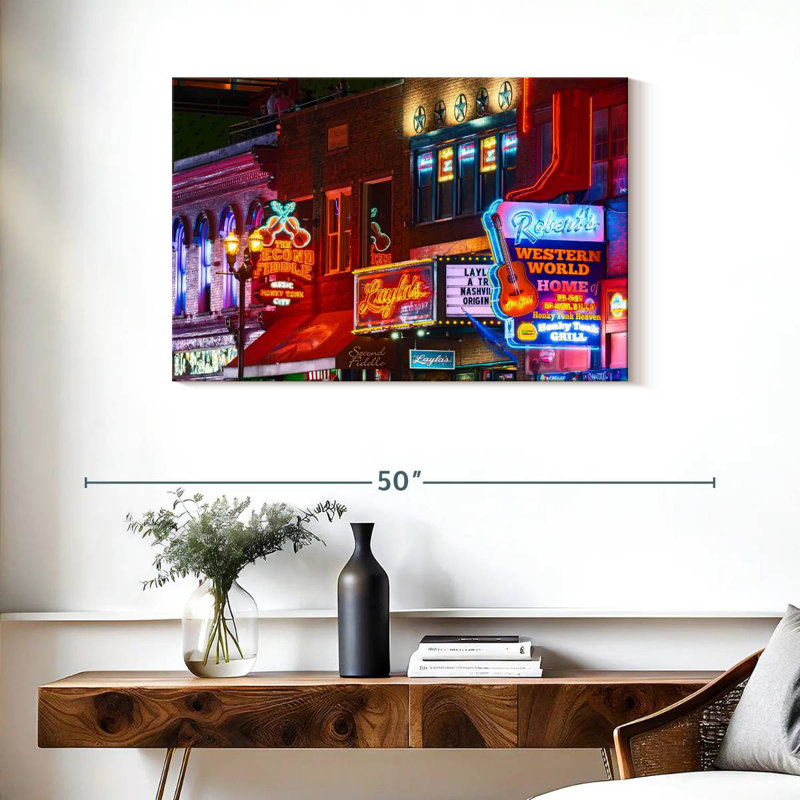 Sirci Nashville Neon Nights, H 24 po x l 36 po