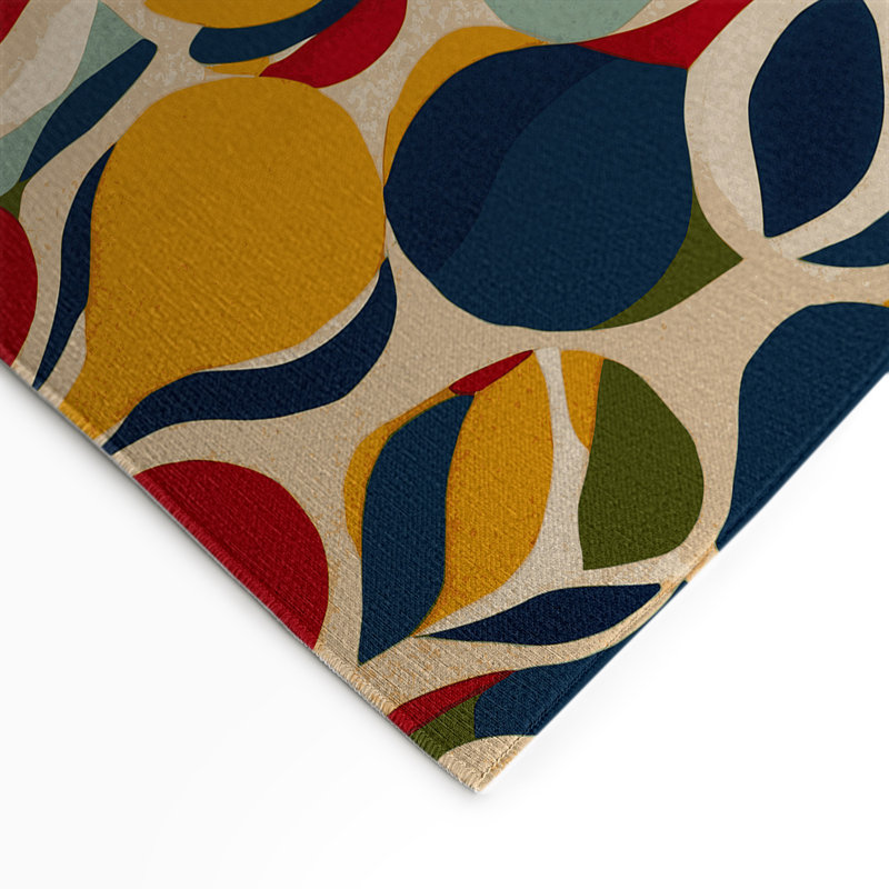 Flashy Jiggle Indoor And Outdoor Area Rug, Rectangle 1'6" x 2'6"