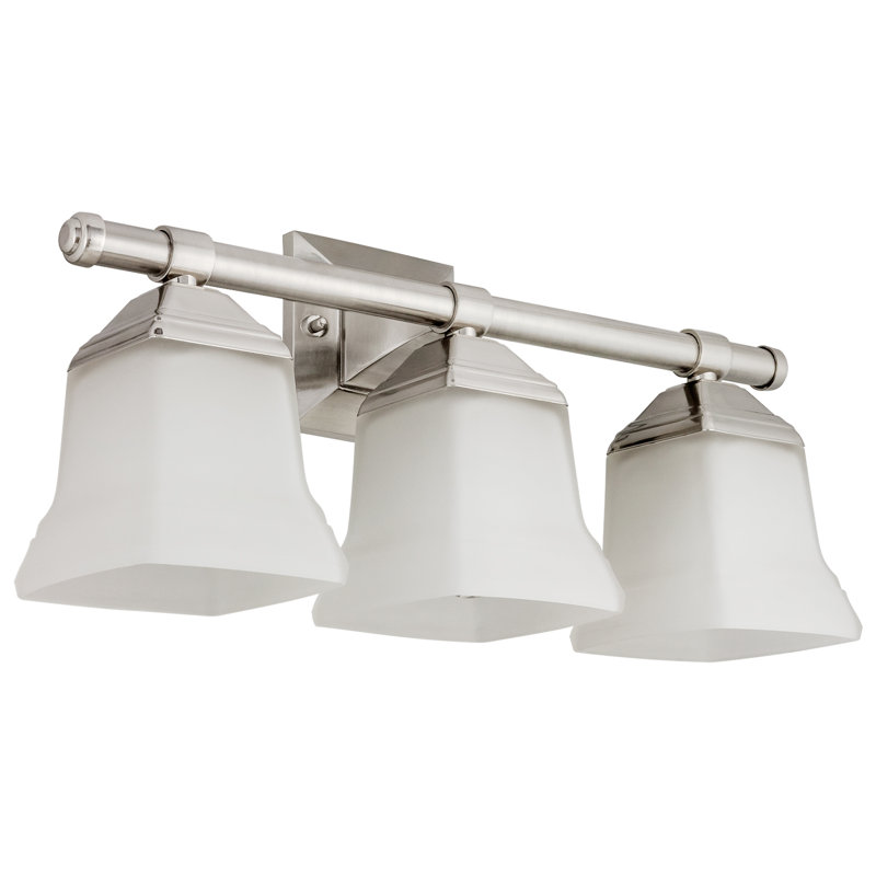 Éclairage pour salle de bain 3 lumières gris