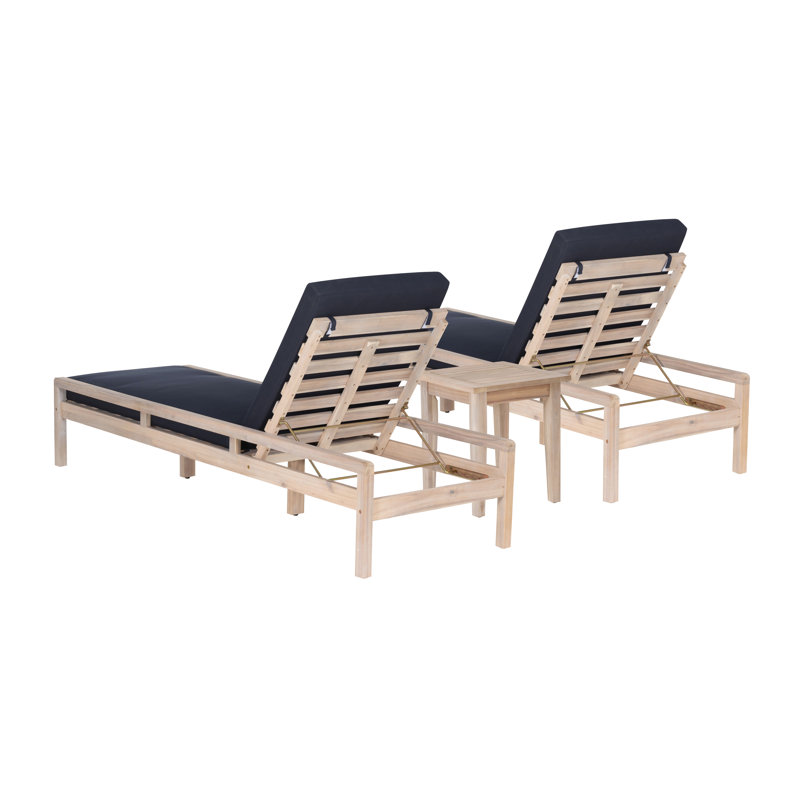 Ensemble de chaise longue Amina