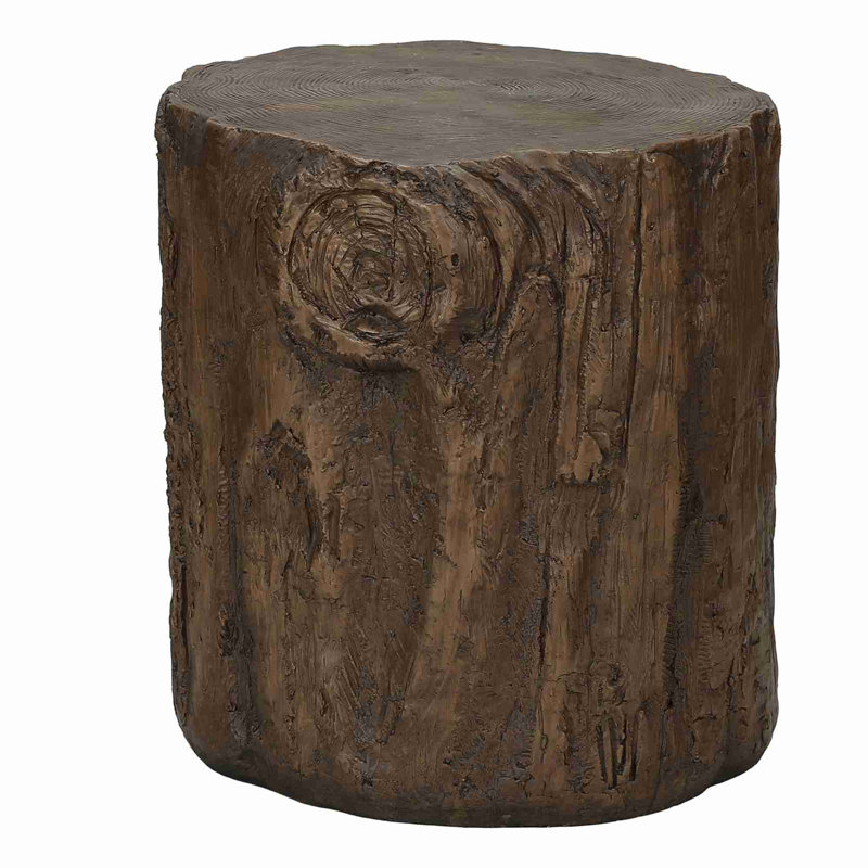 Modern Accent Table, Walnut