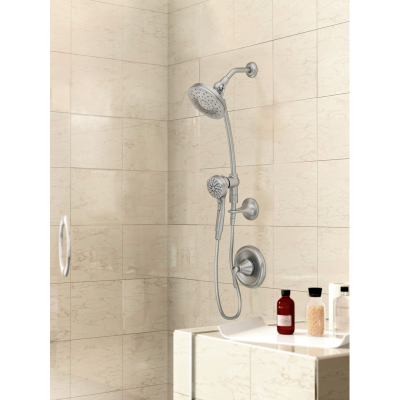 Moen Engage 2.58-Inch Three Function Rain Shower And Handheld Shower Combo With Magnetic Docking System