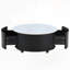 Table basse ronde et mobile avec roulettes-474694583