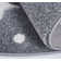 Heaven Geometric Machine Woven Grey/White Area Rug