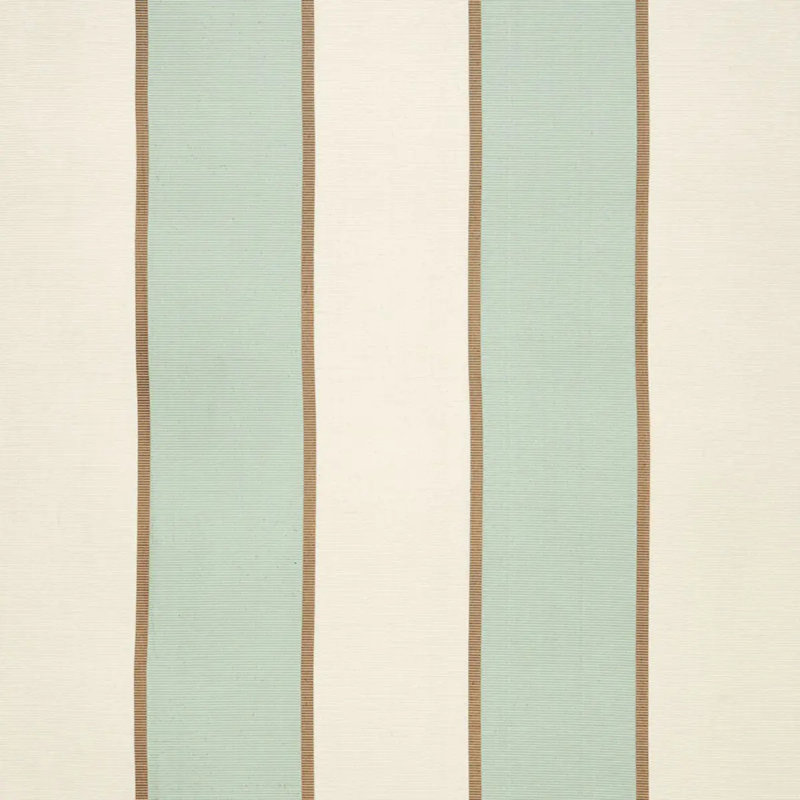 Tissu à rayures Montebello, Turquoise