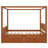 Canopy Bed with Storage Drawers-520123765-520123764