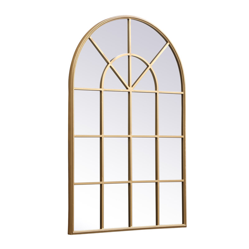 Miroir biseauté Avdja, 47,25 po x 31,5 po, Laiton