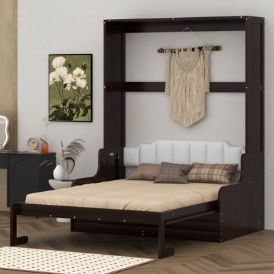 Grand lit escamotable avec coussin Araban