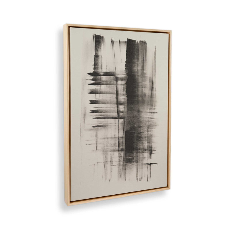 Impression sur toile Hazy Shade Whimsy Iii, Érable américain encadré, H 36,75 po x l 24,75 po x P 1,75 po