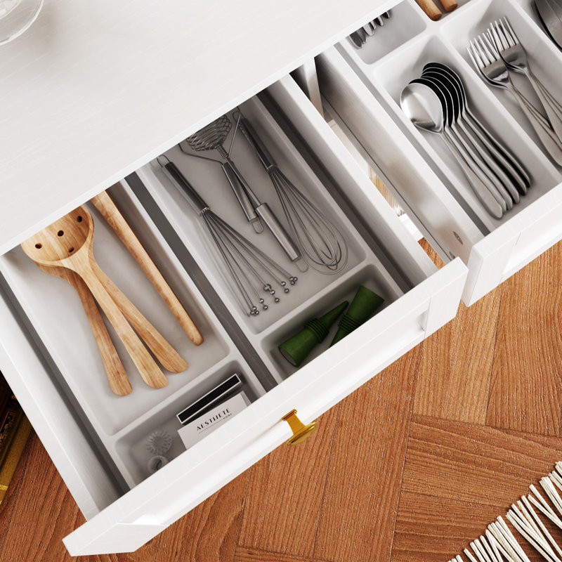 Buffet 47,24 po Segouin, Blanc
