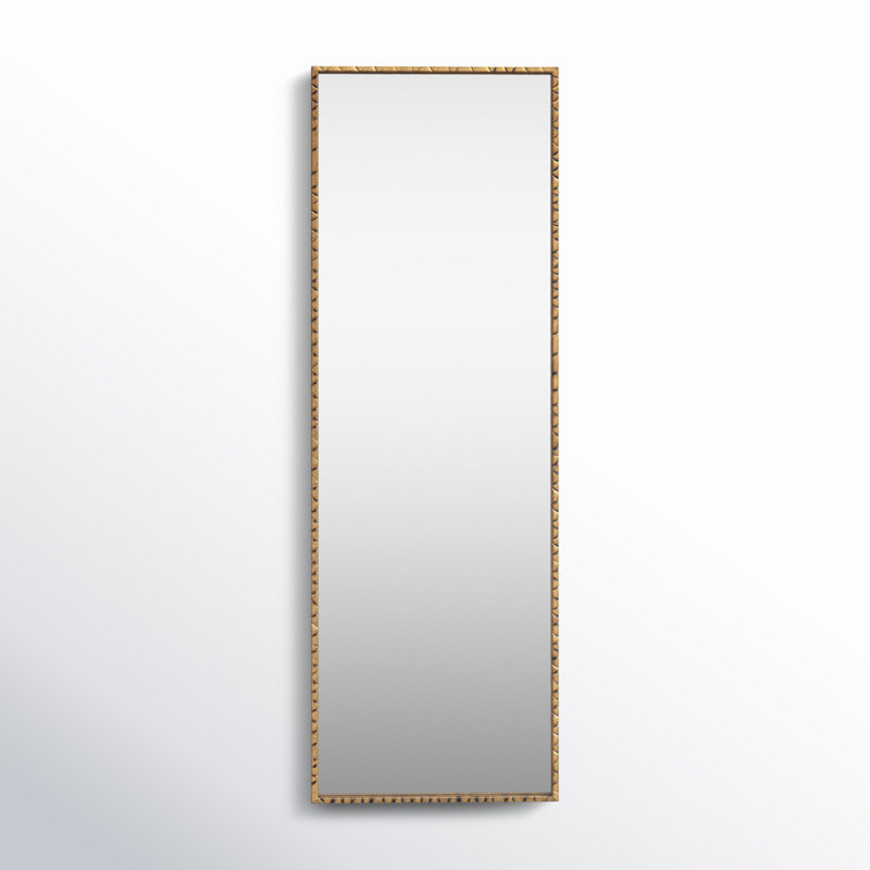 Shamar 72" Rectangle Metal Wall Mirror