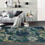 Tapis oriental multicolore touffeté à la main-536174155