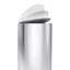 simplehuman 6 Liter / 1.6 Gallon Semi-Round Bathroom Step Trash Can-1805709561
