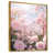 Toile avec cadre flottant or