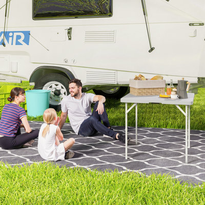 3ft Folding Camping Table, Heavy Duty Picnic Table
