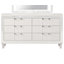Commode Genoa G05790-D (sans miroir), blanc scintillant