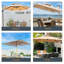 Parasol de marché carré 78,1 po Sakia-1692168012