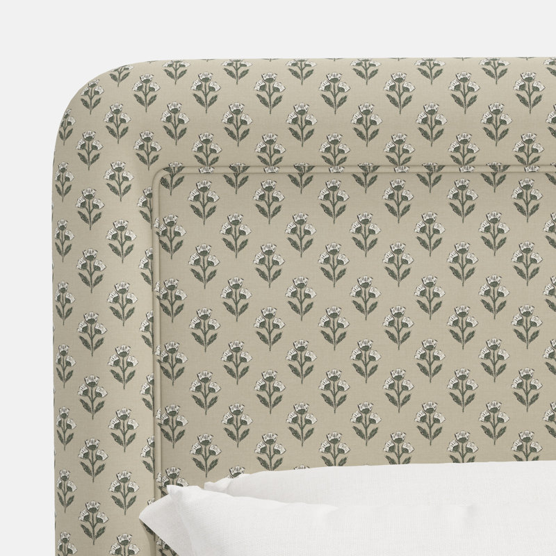 Stoffer Home x Cloth and Co. Marisa Bed, Francie Sage, California King