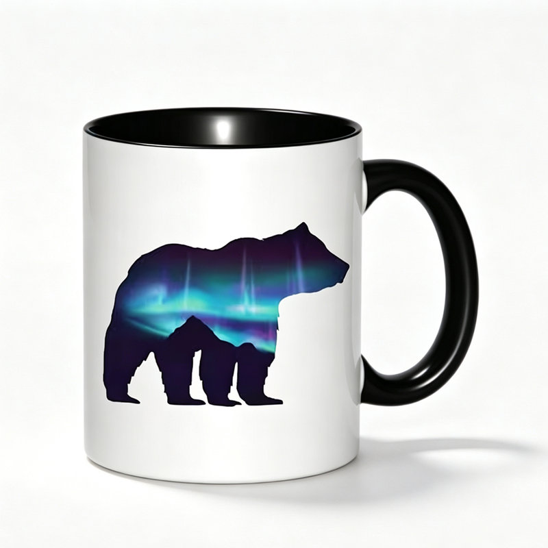polar bear Ceramic Coffee Mug Coffee Cup Tea Mug Halloween Gift Home can hold Tea Milk Water at home a fun present for Halloween.