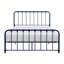 Lit plateforme élégant en métal, assemblage facile et aucun sommier requis, livraison compacte-1501733397-1501733394