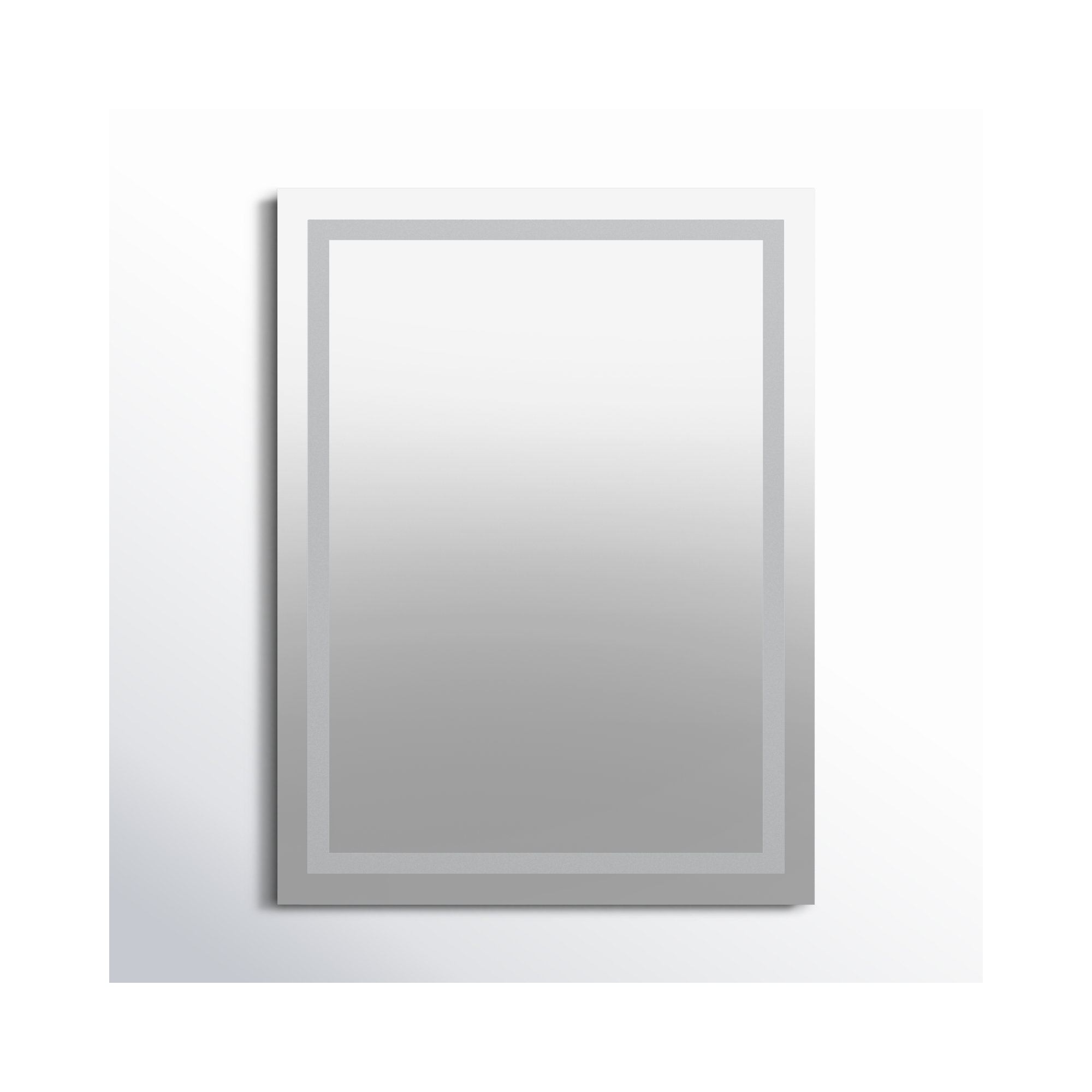 Kenno Flat Wall Mirror, 48" x 36"