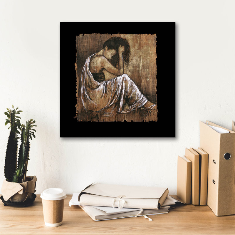 Soulful Grace I par Monica Stewart, H 18 po x l 18 po x P 0,75 po