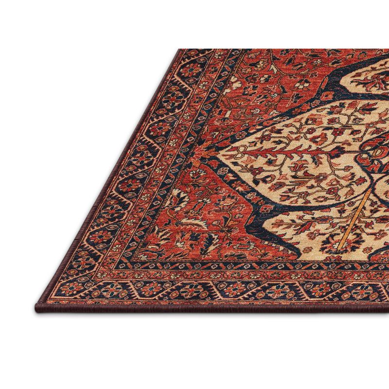 Tapis abstrait 4183, Rectangle 3 pi x 5 pi