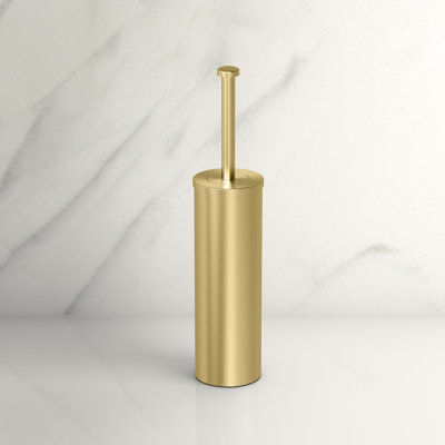 Latitude II 15"H Toilet Brush and Stainless Steel Holder