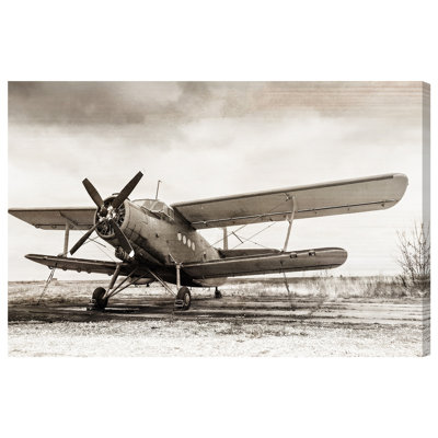 Hélice d'avion - reproduction de photo sur toile tendue