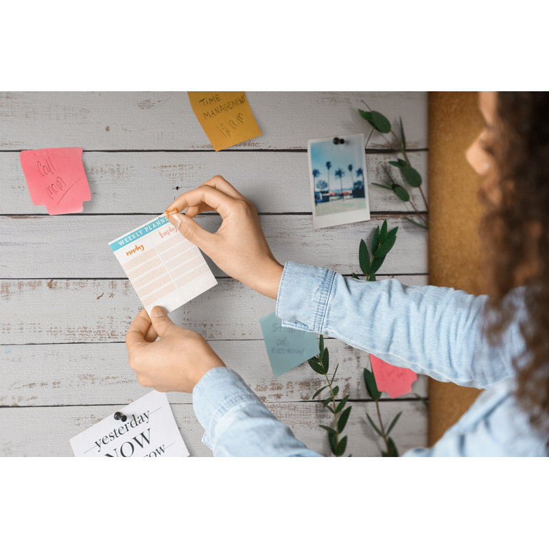Time Cork Corkboard / Bulletin Board