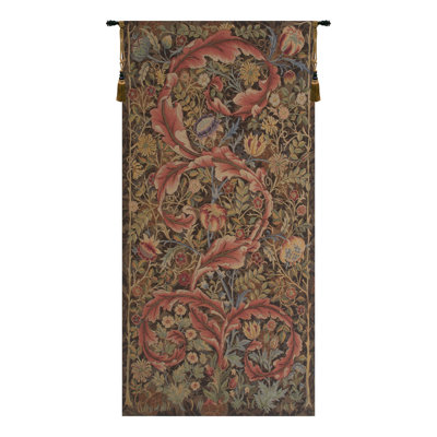 Acanthe Brown Medium European Tapestry Wall Hanging