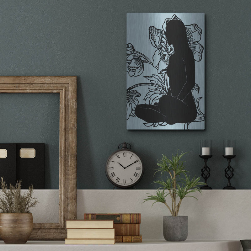 Dakota Fields 'Slow Breathing II' by Regina Moore, Metal Wall Art, 24"x36", 16" H x 12" W