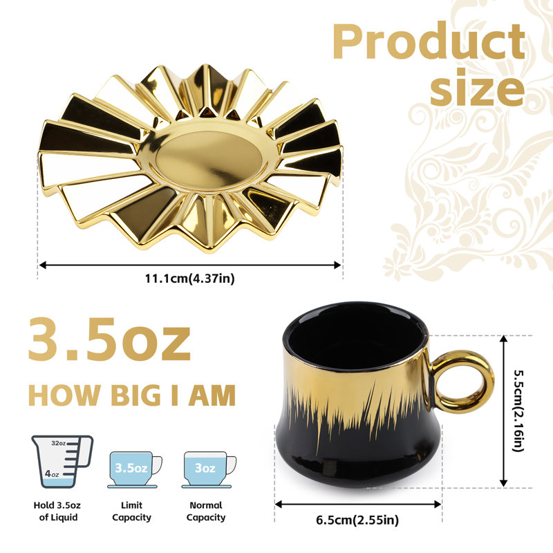Ceramic Coffee Mug, Black