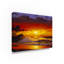 Fikes «Sunset Landscape», reproduction de peinture à l'huile sur toile tendue-25326386
